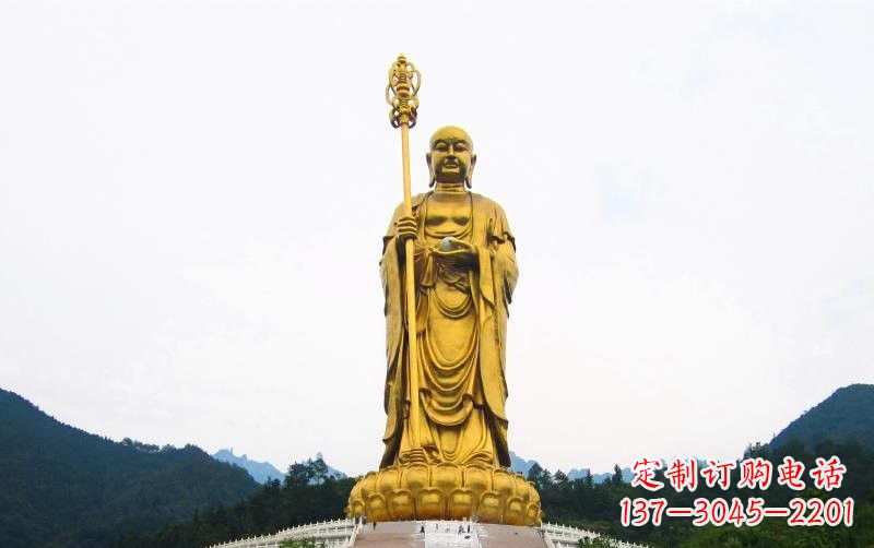 太原大型地藏菩萨铜雕