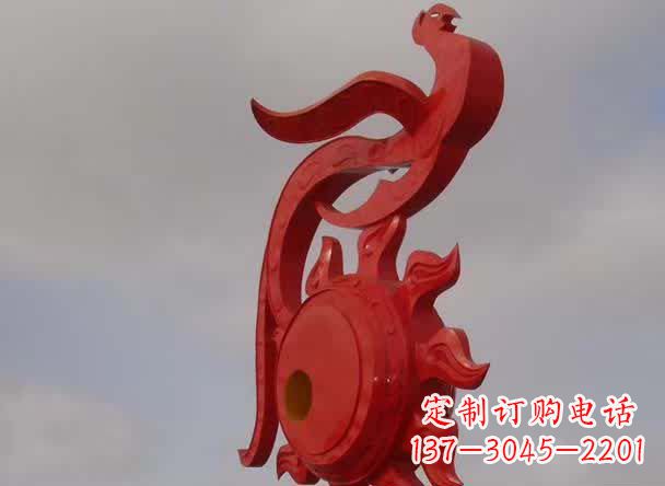 太原精美凤凰不锈钢雕塑
