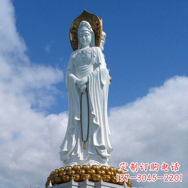 太原观音石雕大型景观雕塑