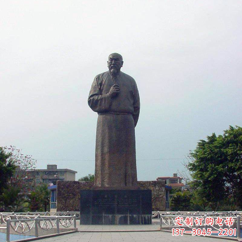 太原精美林则徐雕塑,传承历史文化