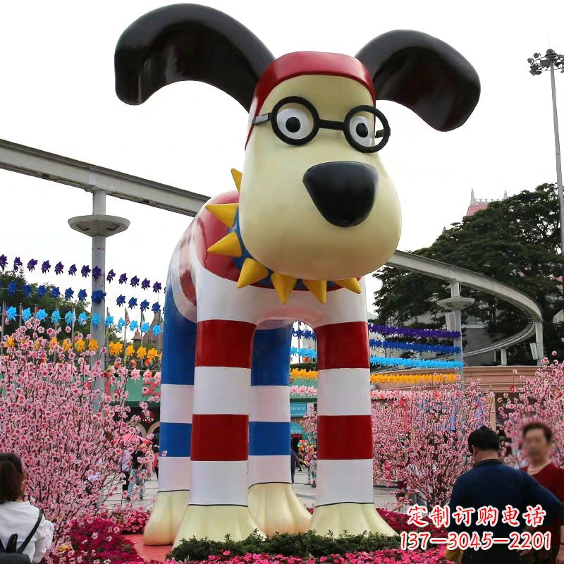 太原大型动物雕塑-增添商场广场景观美陈