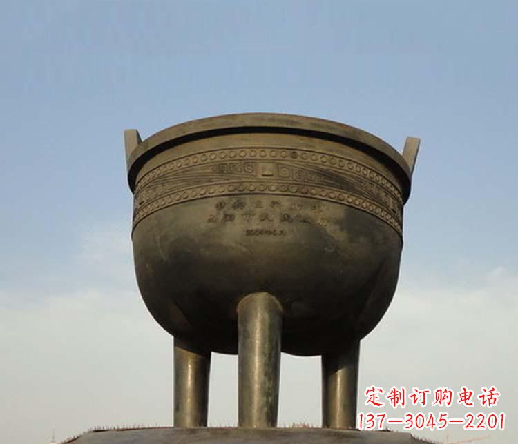 太原精美铜香炉雕塑