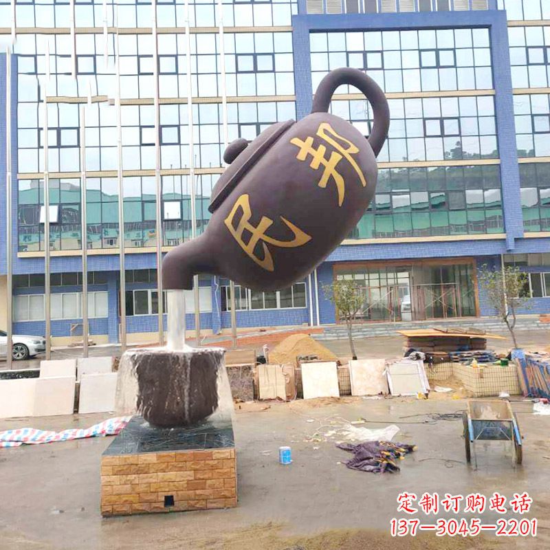 太原大型天壶流水喷泉