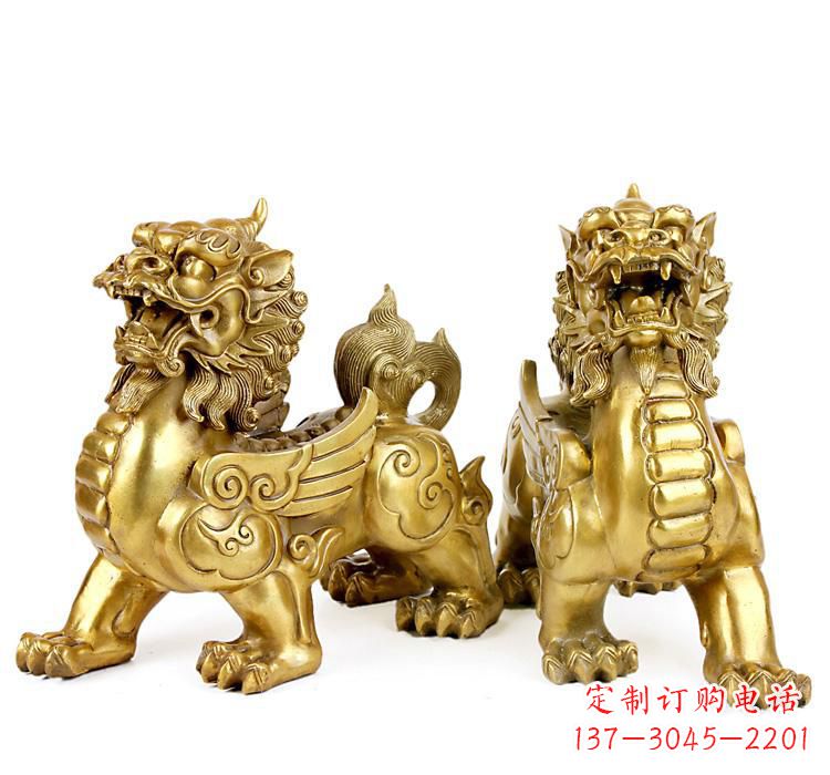 太原大型铜雕貔貅