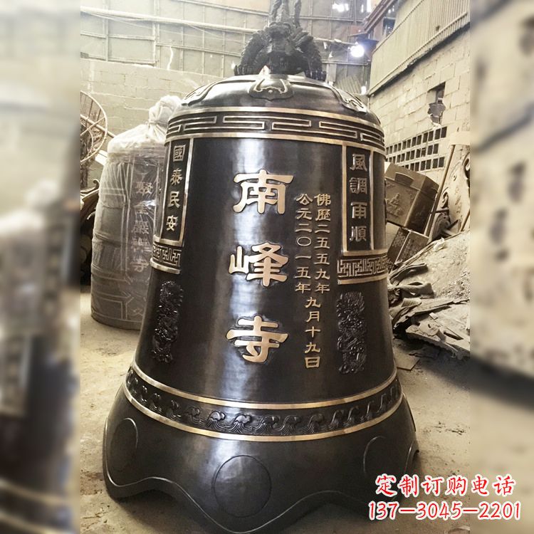 太原大型铜钟雕塑,用精湛工艺刻画出非凡品质
