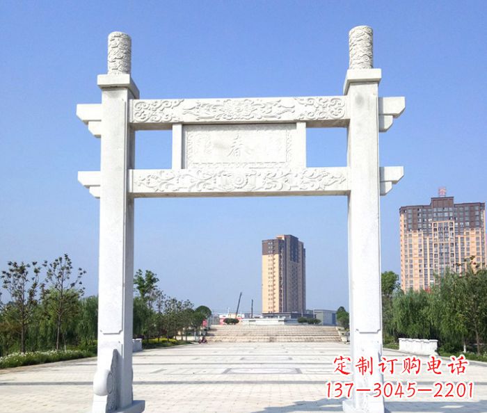 太原石牌楼雕塑——精美的浓缩艺术