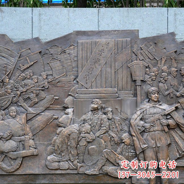 太原纪念红军革命人物雕塑
