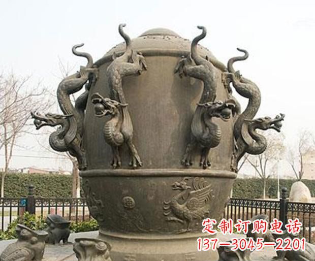 太原精美地动仪铜雕