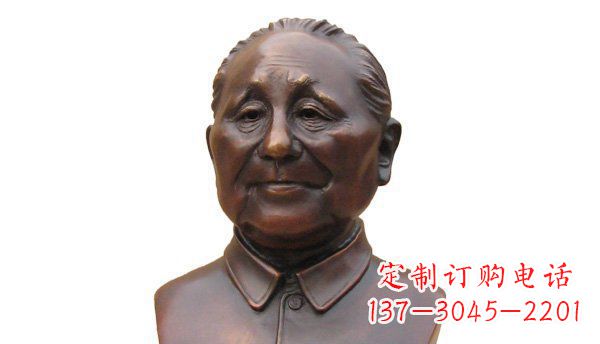 太原伟人铜雕邓小平胸像