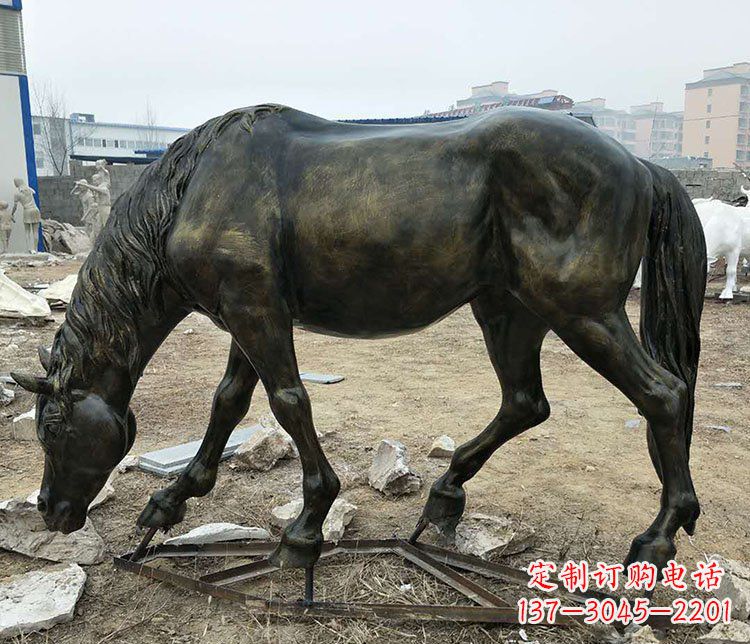 太原活力玻璃钢仿铜动物雕塑