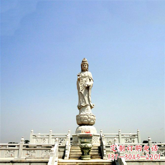 太原观音大型石雕景观雕塑