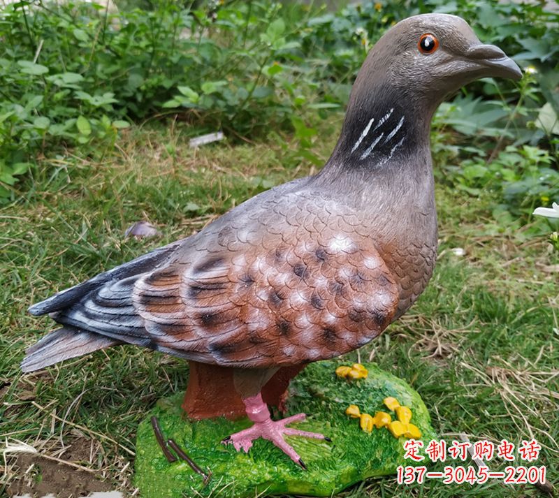 太原普世和平鸽雕塑