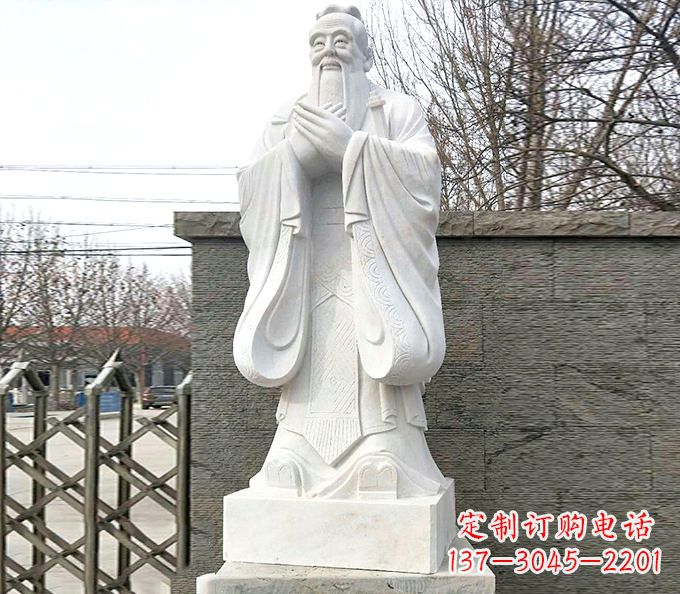 太原雕塑孔子头像
