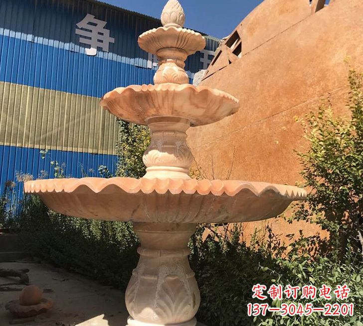 太原跌水盆喷泉石雕——精美的喷泉雕塑