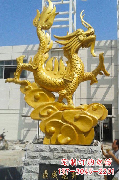 太原鼎成龙升铜雕塑