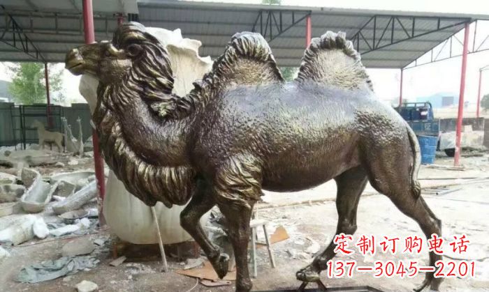 太原动物骆驼铜雕