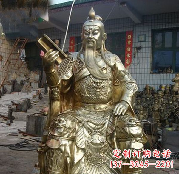 太原关公武财神铜雕定制