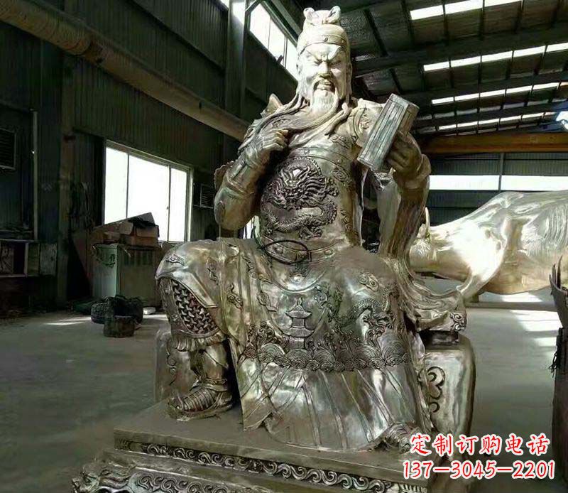 太原精美关公铜雕