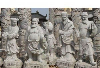 太原大理石八仙雕塑神秘的艺术之美
