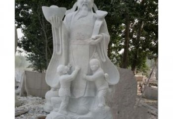 太原大理石财神雕塑——守护家庭繁荣