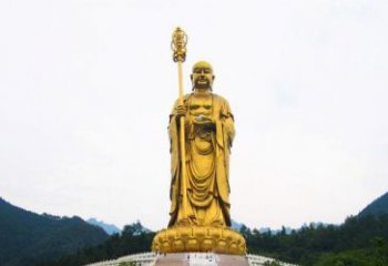 太原高端定制大型地藏菩萨铜雕