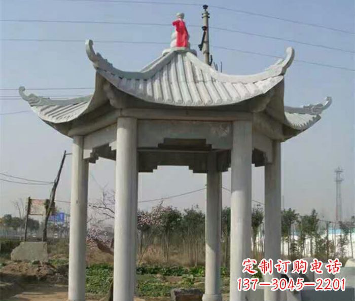 太原典雅的仿古凉亭石雕