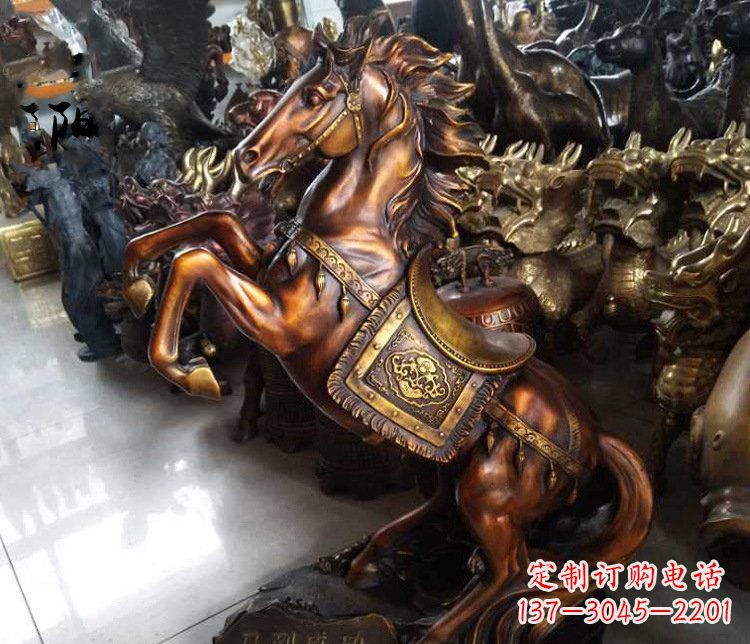 太原精致仿古马雕塑