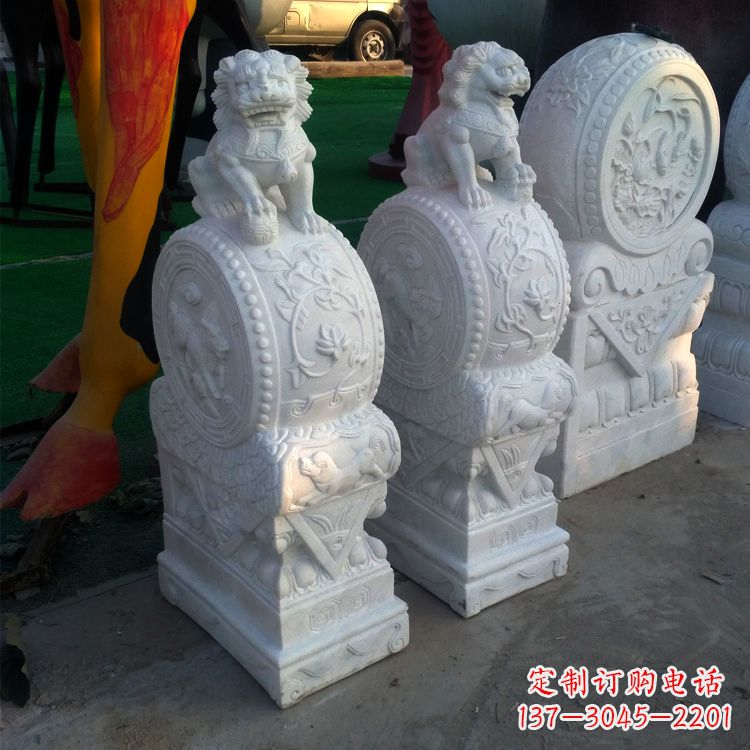 太原仿古门墩石雕塑