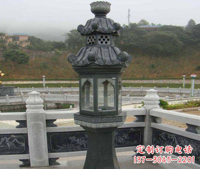 太原仿古石灯雕塑,点亮景观空间