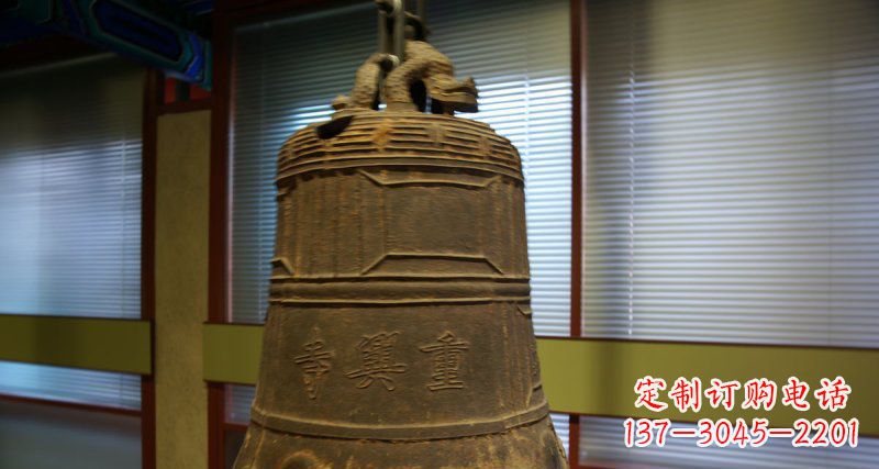 太原仿古铜钟雕塑定制