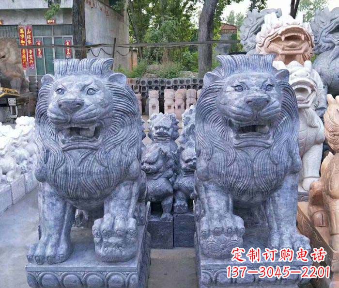 太原仿古西洋欧式石狮子