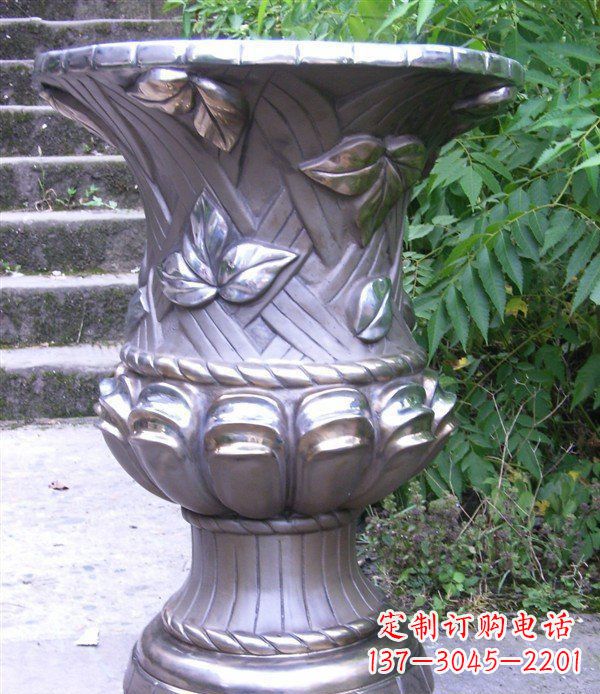 太原玻璃钢花盆雕塑