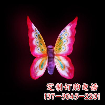 太原红发蝴蝶 小号发光雕塑