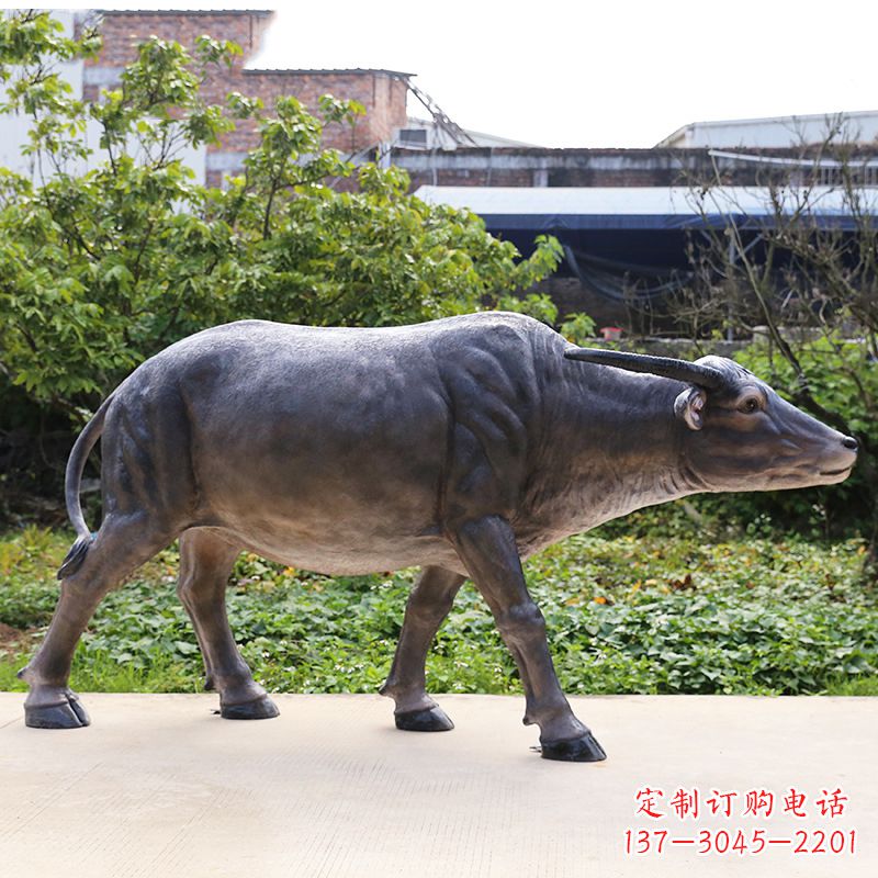 太原高品质仿真水牛雕塑
