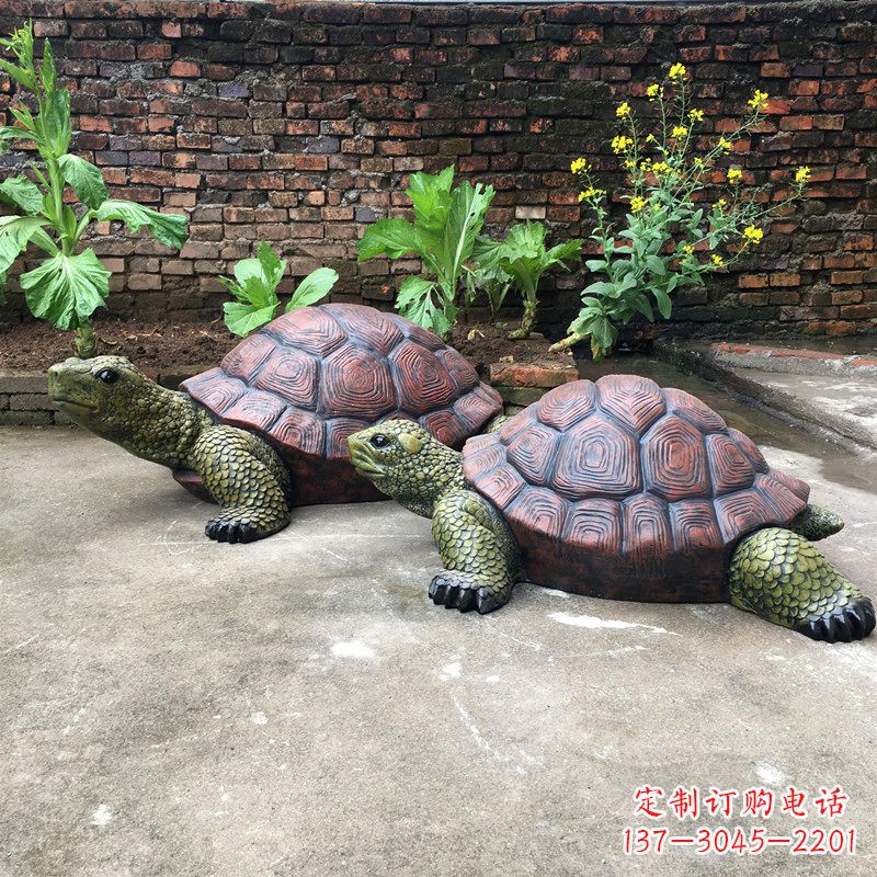 太原精致细腻的乌龟雕塑