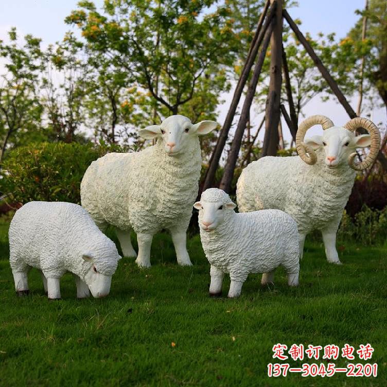 太原精美玻璃钢动物雕塑