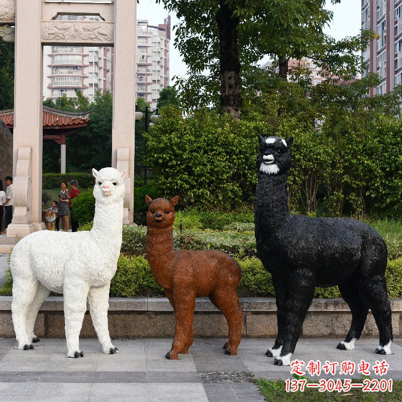 太原优雅耐用的玻璃钢仿真动物雕塑