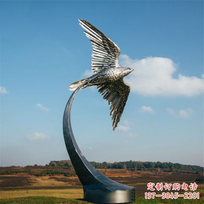太原不锈钢老鹰雕塑
