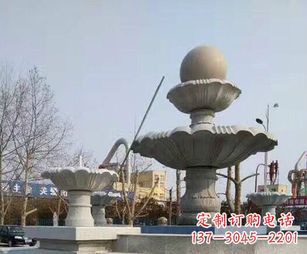 太原精美风水球石雕塑