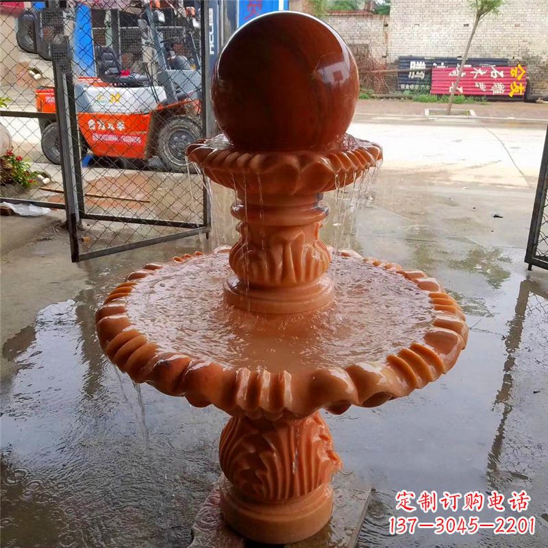 太原风水球石头雕塑