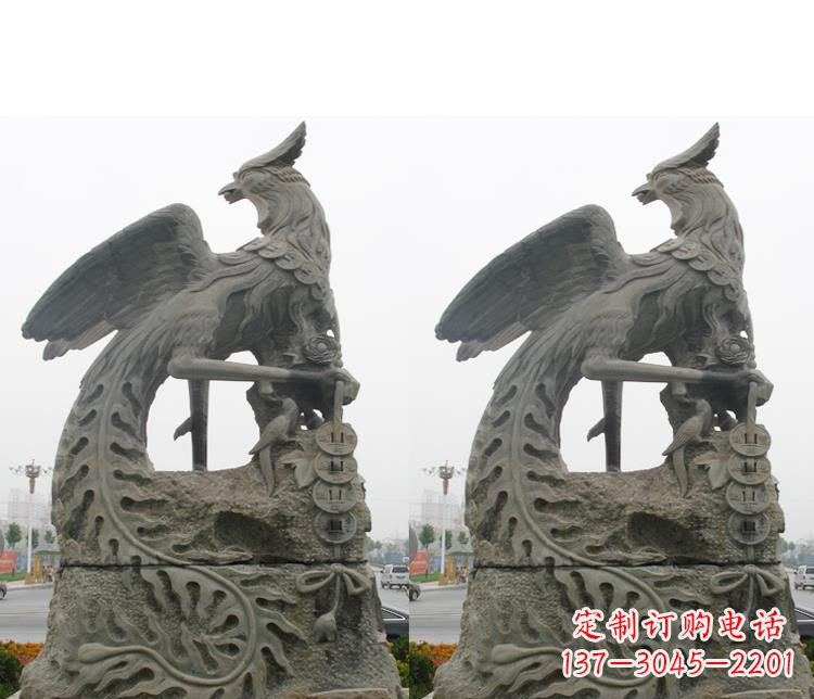 太原凤凰石雕