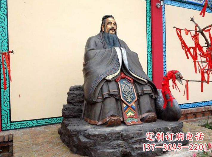 太原精美定制- 孔子雕塑