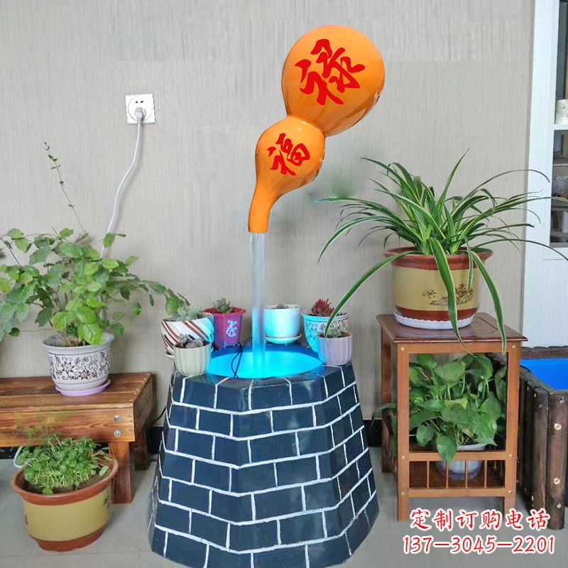 太原福禄葫芦艺术陶瓷雕塑