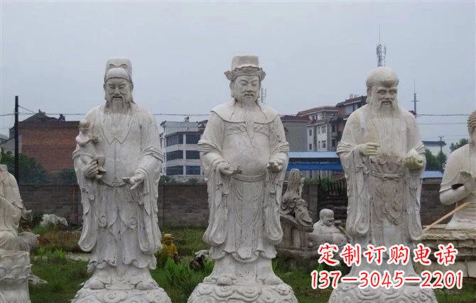 太原福禄寿神像石雕定制服务