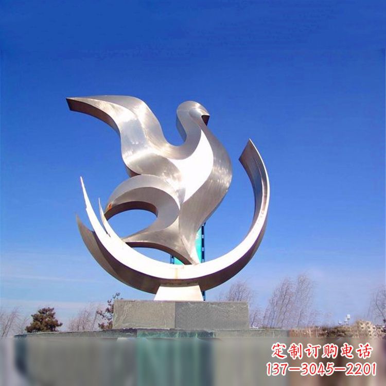 太原鸽子的雕像