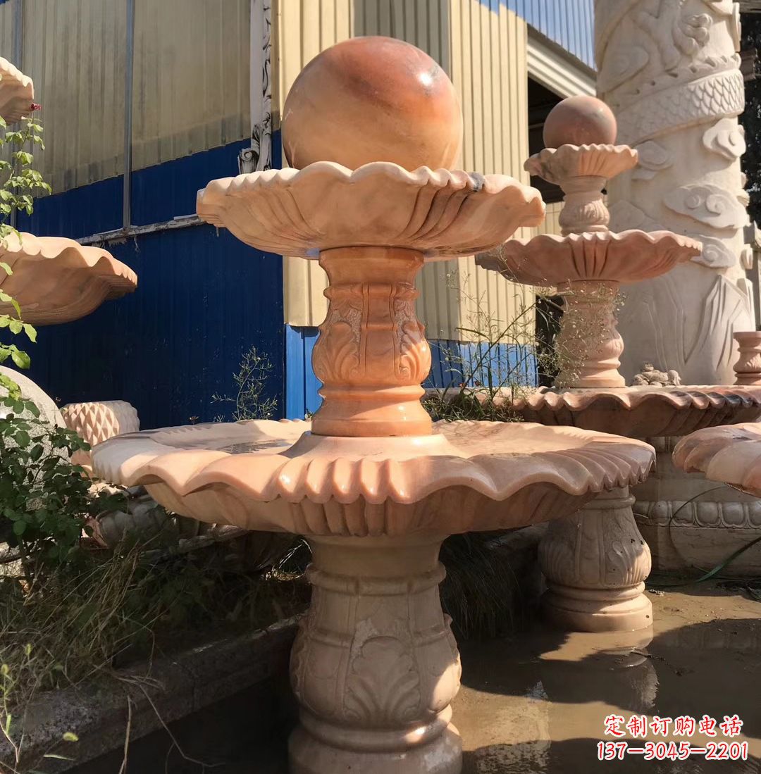 太原各类石雕风水球