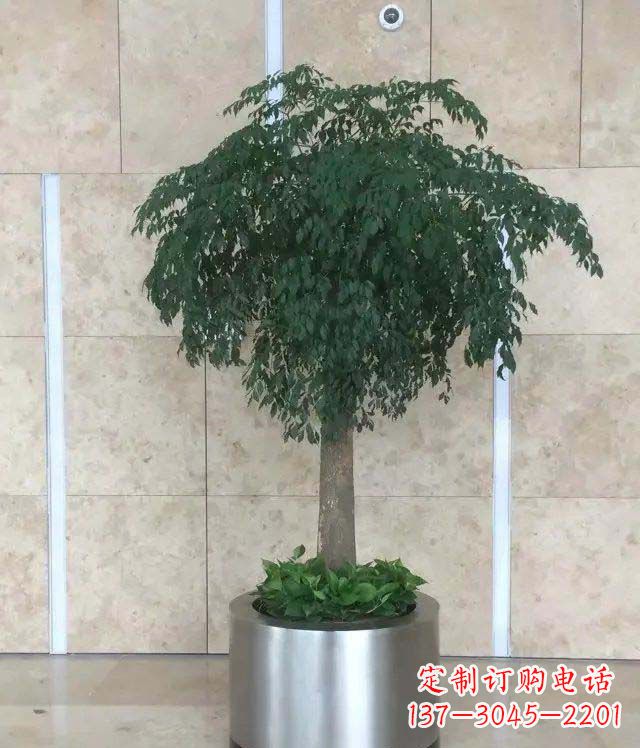 太原特色铜质花盆装饰雕塑