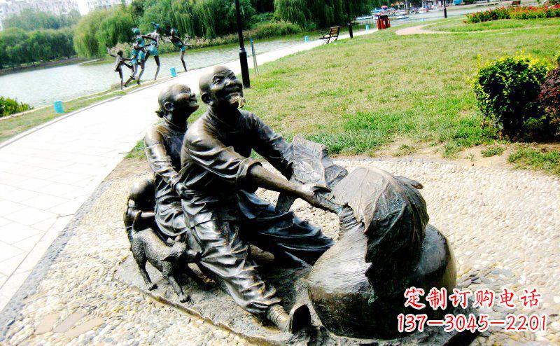 太原新颖可爱的铜雕萝卜小品