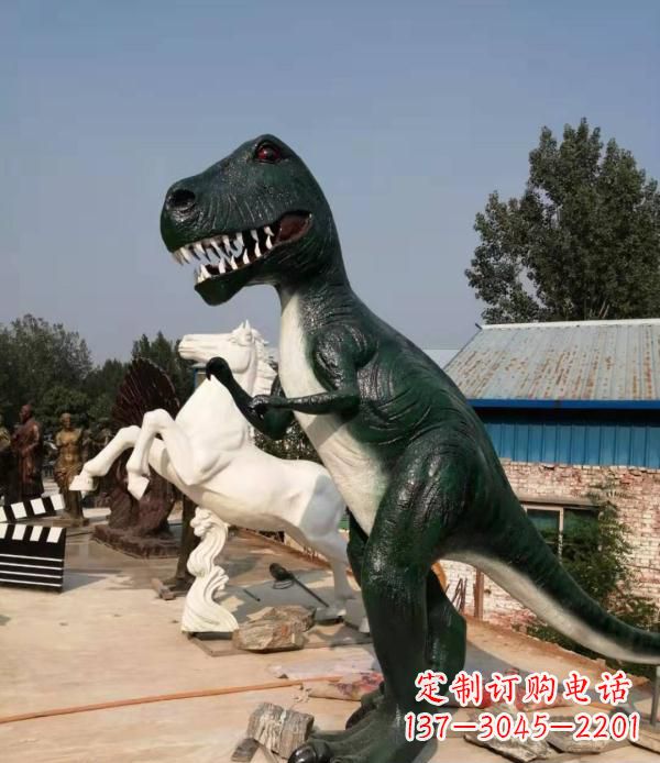 太原玻璃钢仿真恐龙雕塑