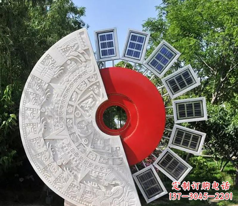 太原 卓越的不锈钢齿轮雕塑